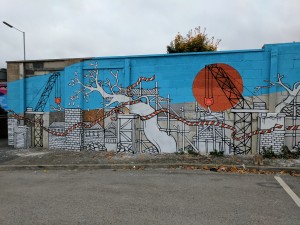 Jo Peel's Feature Walls mural